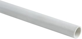 Фото 1/6 Труба гладкая ПВХ жесткая d16 мм (25 шт. по 2 метра) белая EKF-Plast trg-16w-2m