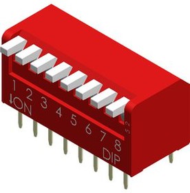 NDP-04V, DIP Switches / SIP Switches Dip switch SPST Standard