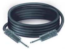TK411-5SS, Cable; Jack 6,3mm 2pin plug,both sides; 1.5m; black; 2.5mm2