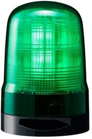 SF10-M1KTB-G, Signal Beacon, Green, Pole Mount/Wall Mount, 24V, 88dB, IP66