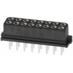 M80-8871601, Power to the Board 8+8 POS DIL FEMALE VERT TIN/LEAD