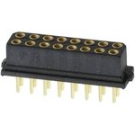 M80-8871605, Power to the Board 8+8 POS DIL FEMALE VERT GOLD