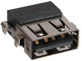 (D100413) USB разъем, тип L140, для платформ Compal LA-5981-83