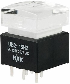 UB215SKW036CF-1JB, Pushbutton Switches SPDT ON-(ON) PCB