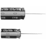 UCY2C101MHD, Aluminum Electrolytic Capacitors - Radial Leaded 160volts 100uF AEC-Q200