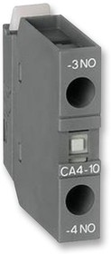CA4-10, Контактный блок, фронтальный, 1NO, 6А, 690В, 1-полюсный, винт
