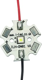 ILH-ON01-ULWH- SC211-WIR200, Модуль светодиода, OSLON SSL80, Плата + Светодиод, Ultra White, 6500 K, 130 лм