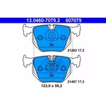 13.0460-7079.2, Колодки тормозные дисковые задн, BMW: 3 325 i/325 xi/330 d/330 ...