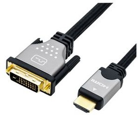 11045876, Video Cable, HDMI Plug - DVI-D 24 + 1-Pin Male, 3840 x 2160, 1.5m