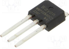 WMP09N90C2, Transistor: N-MOSFET; WMOS™ C2; unipolar; 900V; 4.8A; Idm: 16A; 85W