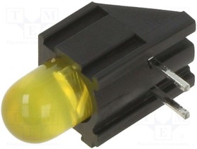 SSF-LXH100MYD, LED; in housing; yellow; 4.85mm; No.of diodes: 1; 20mA; 60°; 30mcd