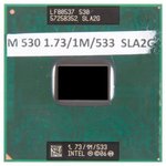 (SLA2G) Процессор Socket P Intel Celeron M 530 1733MHz (Merom, 1024Kb L2 Cache ...