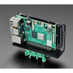 4557, Raspberry Pi Accessories DIN Rail Mount Bracket for Raspberry Pi / BeagleBone / Arduino