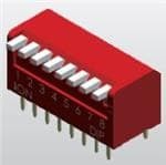 NDPL-08V, DIP Switches / SIP Switches Dip switch SPST Standard