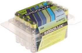 Батарейка AAA LR03 1.5V блистер 24шт. (цена за 1шт.) Alkaline ERGOLUX