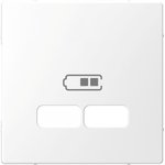 Schneider Electric Merten D-Life Белый Лотос Накладка центральная для USB ...