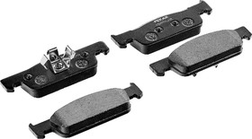 Колодки тормозные дисковые передние (4 шт) для а/м LADA XRAY GAB_, SMART Fortwo W453 (с противошум.) PEKAR 410605536R