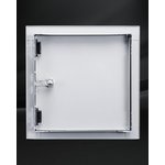 Ревизионная металлическая люк-дверца с замком 1000x100 ДР10010МЗ