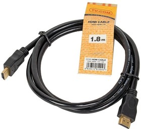 Фото 1/8 Кабель HDMI - HDMI, 1.8м, TV-COM CG150S-1.8M