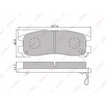 BD-5508, BD-5508 Колодки тормозные LYNXauto