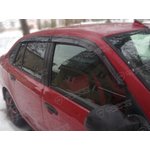 Дефлектора на окна Renault Symbol 2002-2008 деф.окон Cobra Tuning R11102
