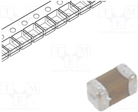 0402B222J500CT, Конденсатор: керамический; 2,2нФ; 50В; X7R; ±5%; 0402