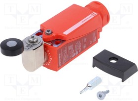 Фото 1/3 XCSP3918P20, Limit switch; lever R 33mm, plastic roller O19mm; NC x2 + NO