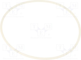 O-75X2-SI-WH, O-ring gasket; silicone; Thk: 2mm; Oint: 75mm; white; -60?160°C