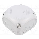 KF 0202 G, KF Series Grey Polycarbonate Terminal Box, IP66, IP67, IP69 ...