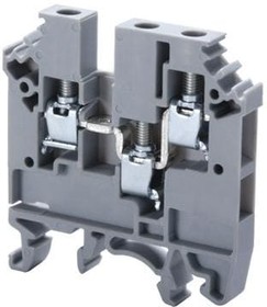 Фото 1/2 CMC1-2, Terminal Block Connector - 3 Position - Feed Through - Gray - 10-22 AWG - 35A - 600V - 6mm x 47mm x 46.5mm.