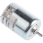 9904 120 18105, 12 V 2.9 W Servo Motor, 3000 rpm, 1.5 Ncm Max Output Torque ...