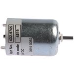 9904 120 18105, 12 V 2.9 W Servo Motor, 3000 rpm, 1.5 Ncm Max Output Torque ...