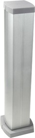 Фото 1/2 Legrand Snap-On мини-колонна алюминиевая с крышкой из алюминия 4 секции, высота 0,68 метра, цвет алюминий