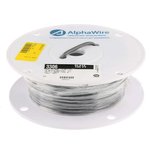 3306 SL005, Провод, Alpha Essential C&C, 6x28AWG, ПВХ, темно-серый, 600В