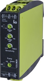 G2LM20 230VAC, Level Monitoring Relay, 1 Phase, DPDT, DIN Rail