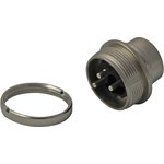 T3262000, C 091 A 3 Pole M16 Din Plug, DIN 41524, 4A, 300 V IP40, Screw Lock ...