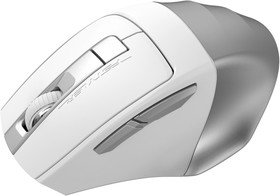 Фото 1/10 FB35CS USB ICY WHITE, Мышь компьютерная A4Tech Fstyler FB35CS бел/серый 2000dpi/WLS BT/Radio/5but