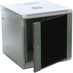 Шкаф W&T 9U 600х600 19 дюймов серверный настенный серый C096060GWTWOF