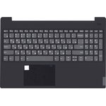 Клавиатура (топ-панель) для ноутбука Lenovo IdeaPad S340-15 черная с черным ...