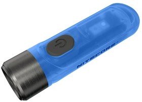 Фото 1/2 TIKIGITD-blue, Фонарь-брелок светодиодный наключный Nitecore TIKI GITD blue, 300 лм., аккумулятор