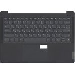 Клавиатура (топ-панель) для ноутбука Lenovo IdeaPad 5 Pro-14ITL6 черная с черным ...