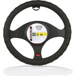 Чехол на руль PREMIUM черный 37-39 см 603100