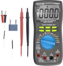 Мультиметр цифровой высокой точности с функцией из. температуры и креплением HT1E604 – купить оптом и в розницу