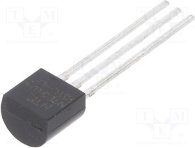 Фото 1/2 NTE5404, Silicon Controlled Rectifier- 200vrm 0.8A TO-92 Igt= 200ua