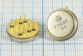 Кварцевый фильтр 38000, Корпус T-4 ,Выводы 8P(4P+4P) ,F1806E ,Полосовой