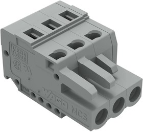 231-103/026-000, TERMINAL BLOCK PLUGGABLE, 3 POSITION, 28-12AWG