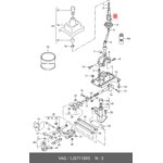 Втулка рычага механизма выбора передач VAG 1J0 711 893