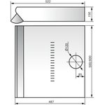 Кухонная вытяжка Призма 50П-290-П3Л белый ELIKOR