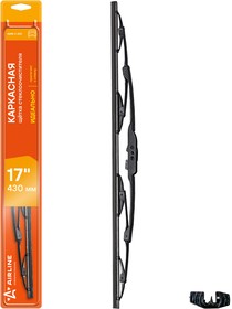 Фото 1/5 awb-k-430, Щетка стеклоочистителя каркас 430мм (17) 1 адаптер (AWB-K-430)