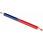 Строительный карандаш двухцветный, 2 шт, блистер LAP-18B 101685